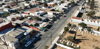 Desarrolla Gobierno de Ensenada rehabilitación de señalética y pintura en vialidades