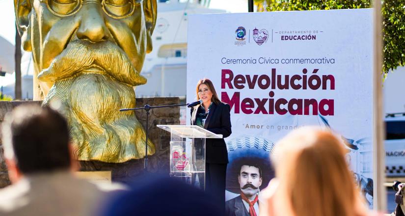 Conmemora gobierno de Claudia Agatón el 114 aniversario de la Revolución Mexicana