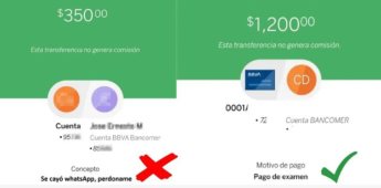 ¿Qué conceptos de pago es mejor evitar al hacer una transferencia? Te lo explicamos aquí