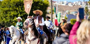 Más de 2 mil 500 ensenadenses participaron en el desfile cívico deportivo por el CXIV aniversario de la Revolución Mexicana