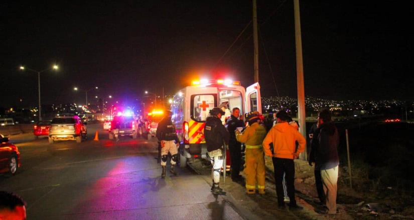 Accidente automovilístico en Santa María deja 6 lesionados