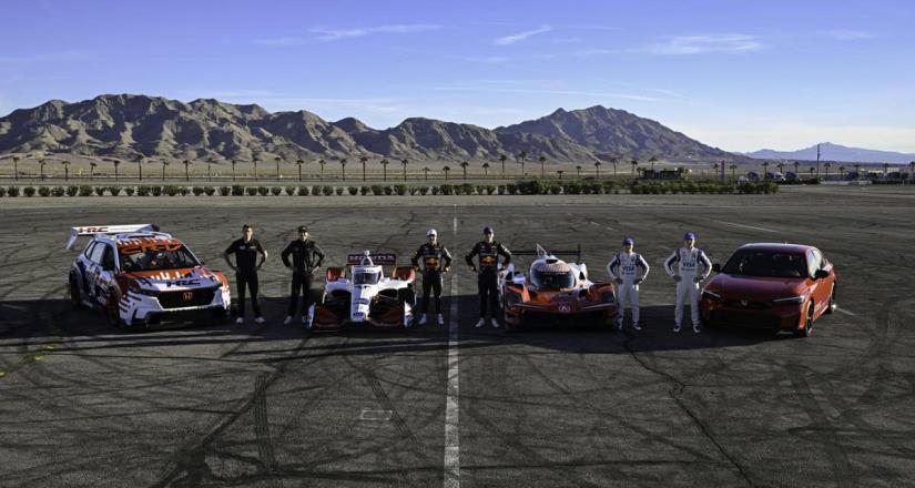 Honda reúne vehículos híbridos y pilotos emblemáticos en Las Vegas