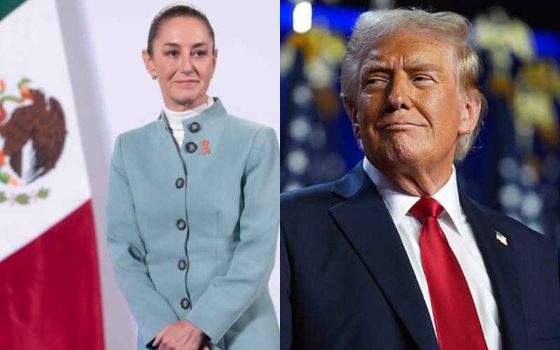 Claudia Sheinbaum buscará dialogo con Donald Trump por el tema de aranceles