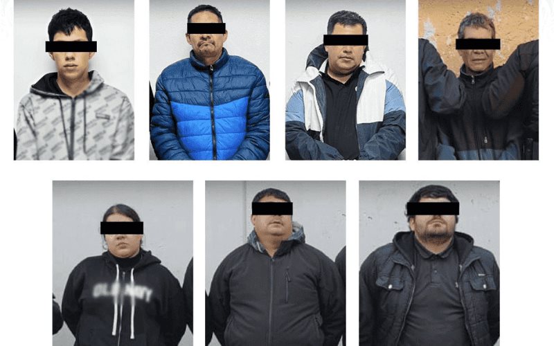 Agentes de la SSC, SSPC, Marina, FGR y FGJCDMX, ejecutaron cinco órdenes de cateo en tres alcaldías, detuvieron a siete personas y aseguraron más de 600 kilos de marihuana