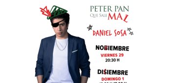 La versatilidad del humor, Daniel Sosa interpretará al Narrador en Peter Pan Que Sale Mal