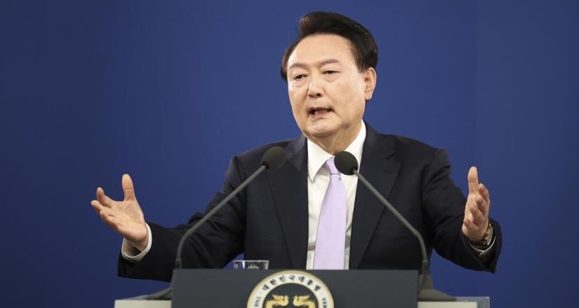 El Presidente de Corea del Sur informa que levantará la ley marcial; esto fue lo que declaró