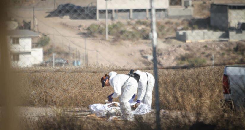 Encuentran cuerpo envuelto en cobija y atado en la colonia Manantial