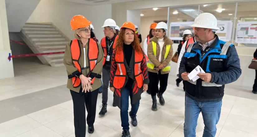 Supervisan autoridades avance del nuevo Hospital General Regional del IMSS en Ensenada