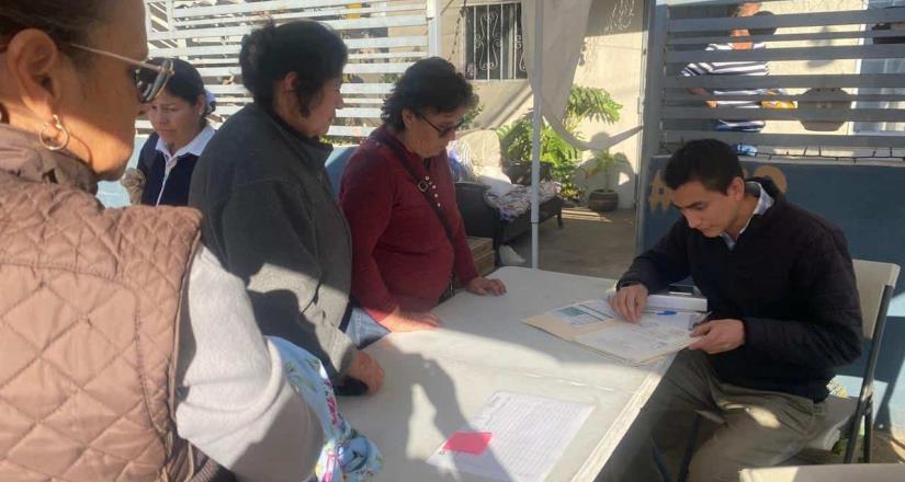 Beneficia DIF Ensenada a residentes de la colonia Munguía