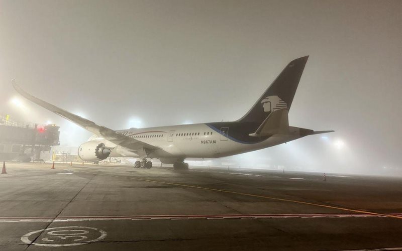 Mejoran condiciones en el Aeropuerto de Tijuana tras afectaciones por niebla