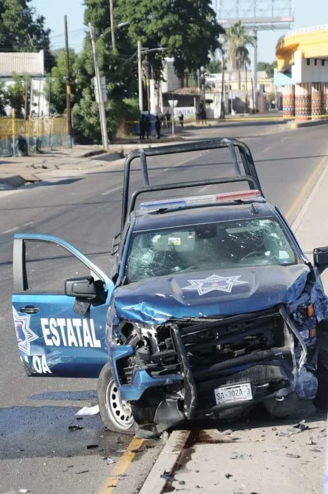 Emboscada a policía estatal en Culiacán: un muerto y cuatro heridos cerca del aeropuerto