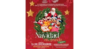 Invita alcaldesa Claudia Agatón a la magno posada infantil Navidad en Grande