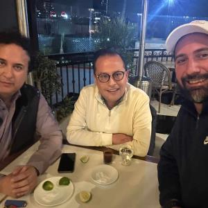 Se reúnen el vice-coordinador nacional Gabriel Portilla con David Olivo y Juan Carlos Hank