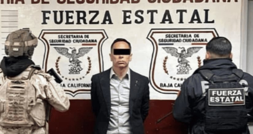 Detienen autoridades a El Pitufo, en una fiesta en Mexicali