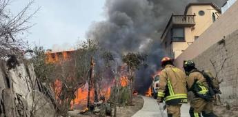 Suman 130 donaciones en apoyo para el capitán de bomberos de Tijuana tras incendio en su casa