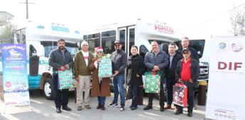 Se suman transportistas a la colecta anual Montaña de Juguetes de DIF Ensenada