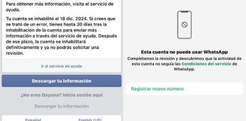 Meta ha eliminado cuentas de usuarios sin razón aparente