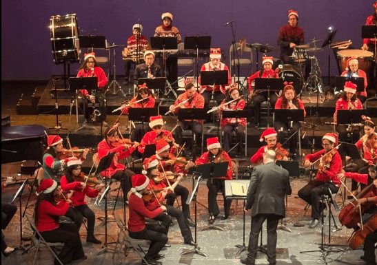 La magia de la temporada cobra vida en el "Concierto de Invierno" de la Sinfónica Juvenil