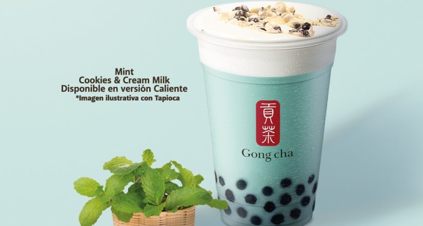 El fascinante sabor de menta con chocolate llega a Gong Cha con Mint Series