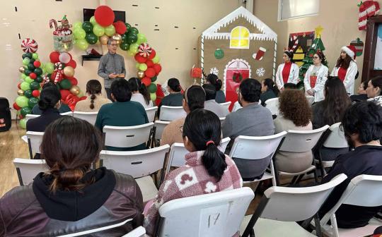 Celebran posada pacientes y familiares del Hospital de Salud Mental de Tijuana