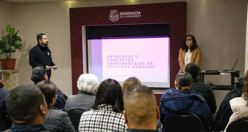 Concluye personal municipal el Taller Principios y Conceptos Fundamentales de Derechos Humanos en el Ayuntamiento de Ensenada