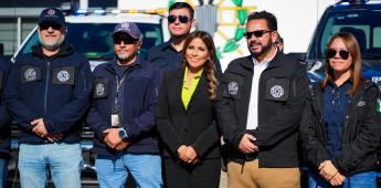 Entrega alcaldesa Claudia Agatón equipamiento a Bomberos y Protección Civil