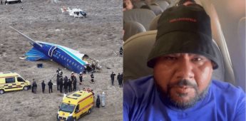 Desmienten historia viral sobre mexicano sobreviviente del accidente aéreo de Azerbaijan Airlines