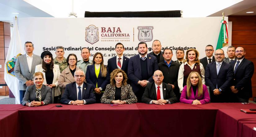 Unidos, Gobierno de Marina del Pilar y ayuntamientos reafirman compromiso para sembrar la paz en Baja California