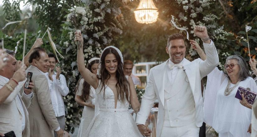 Julián Gil y Valeria Marín celebran su amor en una emotiva boda en Puerto Rico