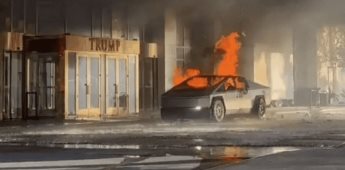 Explota Cybertruck frente a la Torre Trump en Las Vegas