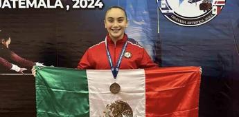 Alumna de la UAG destaca en gimnasia artística