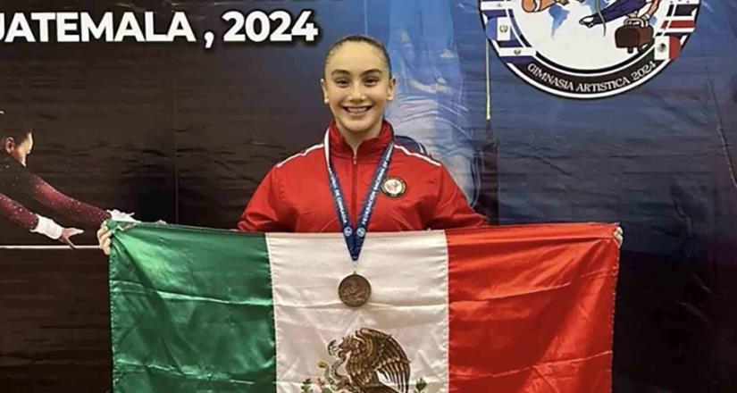 Alumna de la UAG destaca en gimnasia artística