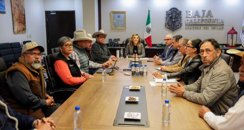 Anuncia Marina del Pilar acuerdo con Conagua para beneficio de agricultores del Valle de Mexicali