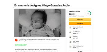 Familia de BCS busca ayuda para cremar el cuerpo de su bebé