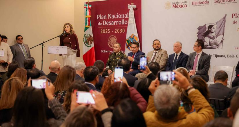 Encabeza gobernadora Marina del Pilar inicio de los trabajos para elaborar el Plan Nacional de Desarrollo