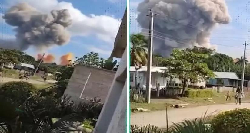 Cuba confirma 13 desaparecidos tras explosiones en almacén militar