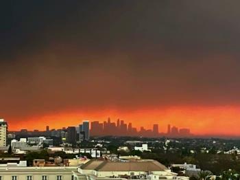 Imágenes del incendio en California que hacen ver la devastación