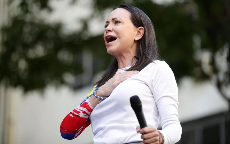 María Corina Machado reaparece en redes y asegura estar a salvo