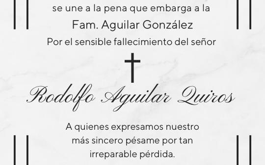 Rodolfo Aguilar Quiroz