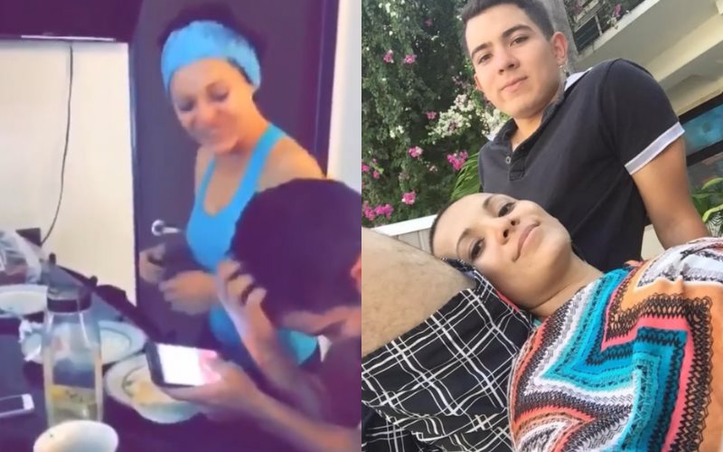 El hijo de la comediante Karla Luna recuerda a su madre mediante video que se ha hecho viral