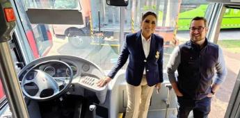 Avanza proyecto de autobuses eléctricos para Ensenada: Claudia Agatón