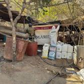 Localizan e inhabilitan bodega y laboratorio clandestino, en el municipio de Álamos, Sonora