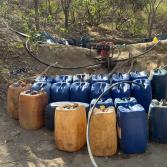 Localizan e inhabilitan bodega y laboratorio clandestino, en el municipio de Álamos, Sonora