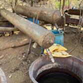 Localizan e inhabilitan bodega y laboratorio clandestino, en el municipio de Álamos, Sonora