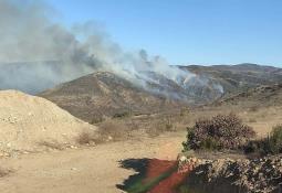 Realiza Protección Civil alertamiento preventivo ante incendio en la zona de El Tigre