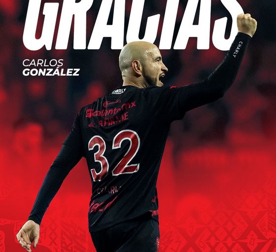 Club Tijuana informa que de común acuerdo, Carlos González ha dejado de formar parte Xolos