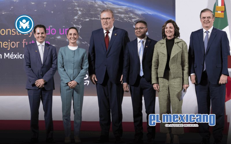 Sheinbaum anuncia inversión de 5 mmdd de Amazon Web Services en México para crear región digital en Querétaro Sheinbaum anuncia inversión de 5 mmdd de Amazon Web Services en México para crear región digital en Querétaro
