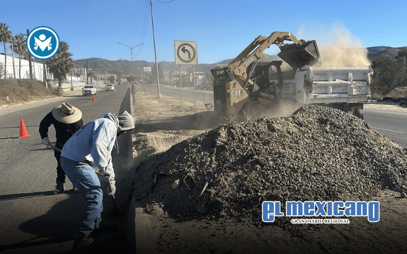 Realiza Gobierno de Ensenada acciones de mejoramiento urbano