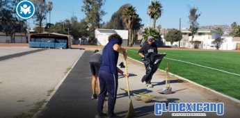 Impulsa Gobierno de Ensenada rehabilitación de unidades deportivas