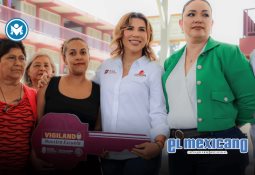 Informa alcaldesa Claudia Agatón avance del 64% en la pavimentación asfáltica de la calle Cuarta en la colonia Hidalgo